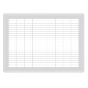 White Floor Return Air Grilles