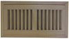 Flush Mount High Output Unfinished Red Oak Floor Register