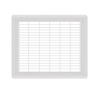 10 x 12 White Heavy Gauge Floor Grill