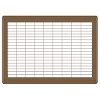 10 x 18 Heavy Gauge Steel Floor Grill - Brown
