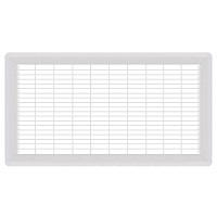 10 x 20 White Heavy Gauge Floor Grill