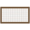 10 x 24 Heavy Gauge Steel Floor Grill - Brown
