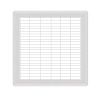 12 x 12 White Heavy Gauge Floor Grill