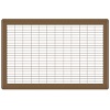 12 x 24 Heavy Gauge Steel Floor Grill - Brown