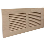 Unfinished Wood Baseboard Return