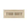 2.25 x 10 Unfinished Wood Flush Mount Floor Register - Premium