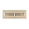 2.25 x 12 Unfinished Wood Flush Mount Floor Register - Premium