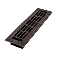 2.25 x 12 Geneva Floor Register - Oil Rubbed Bronze