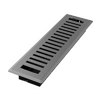2.25 x 12 Montezuma Floor Register - Grey Granite