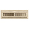 2.25 x 14 Unfinished Wood Flush Mount Floor Register - Premium