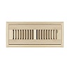 3 x 12 Unfinished Wood Flush Mount Floor Register - Premium