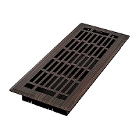 4 x 12 Geneva Floor Register - Oil Rubbed Bronze