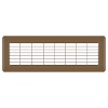 4 x 16 Heavy Gauge Steel Floor Grill - Brown