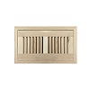 4 x 8 Unfinished Wood Flush Mount Floor Register - Premium