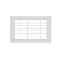 6 x 10 White Heavy Gauge Floor Grill