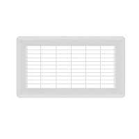 6 x 12 White Heavy Gauge Floor Grill