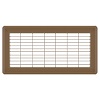 6 x 14 Heavy Gauge Steel Floor Grill - Brown
