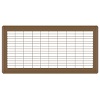 8 x 20 Heavy Gauge Steel Floor Grill - Brown