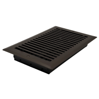 6 x 12 Contemporary Oil Rubbed Bronze Plated Register