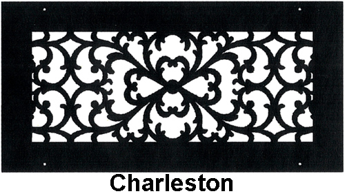 Gold Series  Wall Register Charleston Style