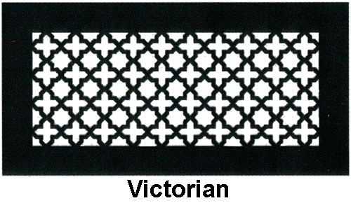 Gold Series Floor Grill Victorian