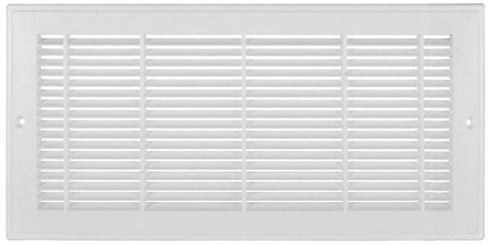 12 x 6 Plastic Return Grill - White