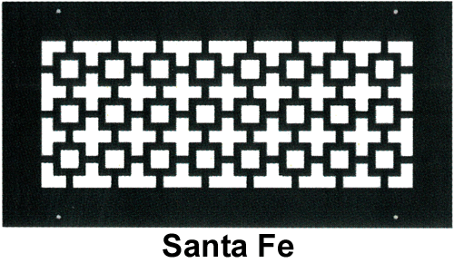 Gold Series Wall Register Santa Fe Style
