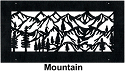 Gold Series Wall Register Mountain Style